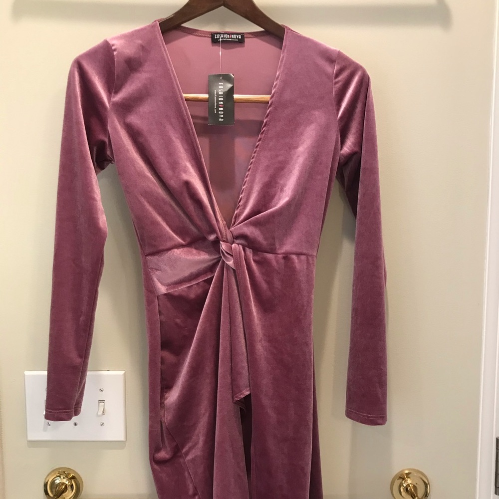 Pink Mini Fashion nova dress